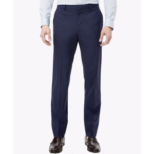 Theory Marlo Wool Dress Pants - NAVY